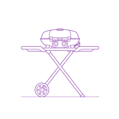 Fixtures Barbecue Bbq Grills Portable Gas Grill Laser Cut Svg File, Free Vectors File